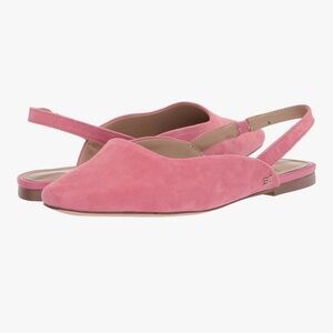 Sam Edelman velvet Pink Slingback‎ Flats